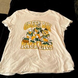 Disney Green Bay Packer Shirt